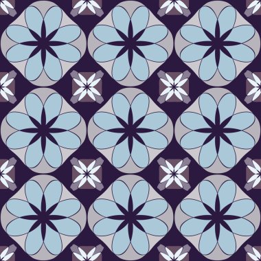 Soyut geometrik şekillere sahip kusursuz arkaplan