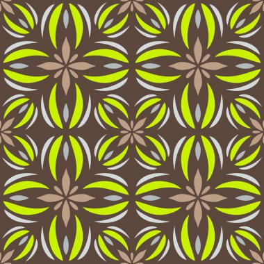 Soyut geometrik şekillere sahip kusursuz arkaplan