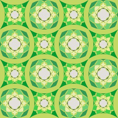 Soyut geometrik şekillere sahip kusursuz arkaplan