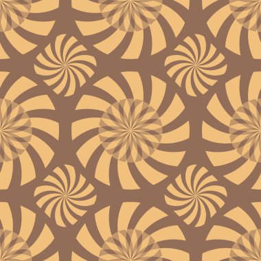 Soyut geometrik şekillere sahip kusursuz arkaplan