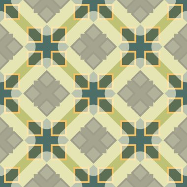 Soyut geometrik şekillere sahip kusursuz arkaplan