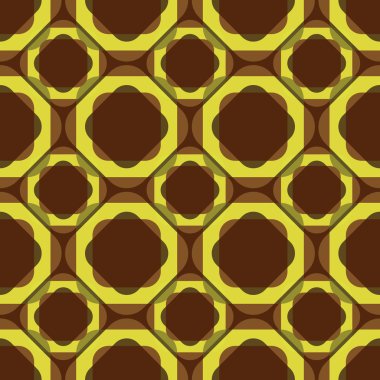 Soyut geometrik şekillere sahip kusursuz arkaplan