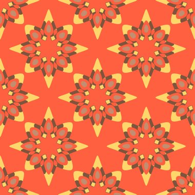 Soyut geometrik şekillere sahip kusursuz arkaplan