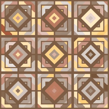 Soyut geometrik şekillere sahip kusursuz arkaplan