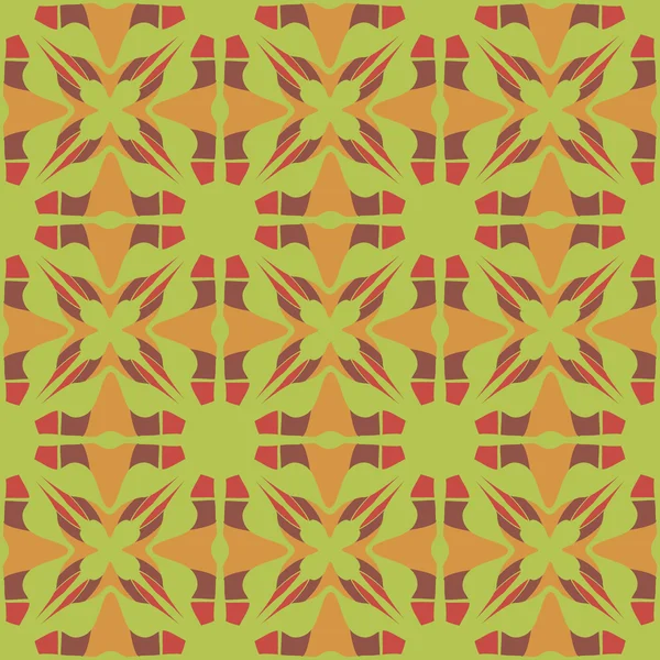 Бесшовный фон с абстрактными геометрическими фигурами — стоковый вектор