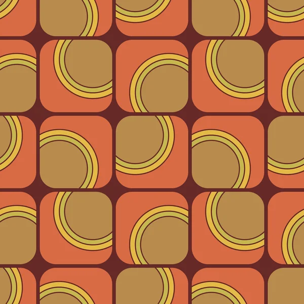 Fondo sin costuras con formas geométricas abstractas — Vector de stock