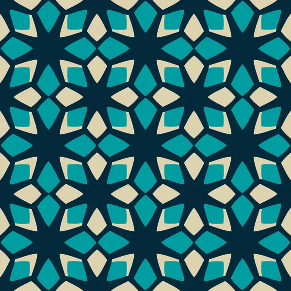 Fond sans couture avec des formes géométriques abstraites — Image vectorielle