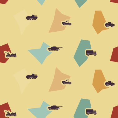 Ordu araç ile sorunsuz arka plan