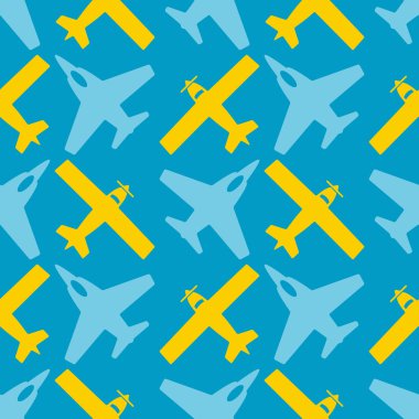 Farklı uçaklar ile sorunsuz arka plan