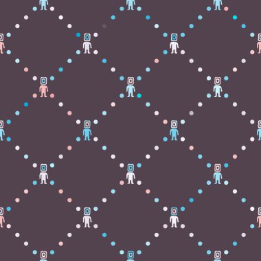 Meksika emanetler dingbats karakterlerle sorunsuz arka plan