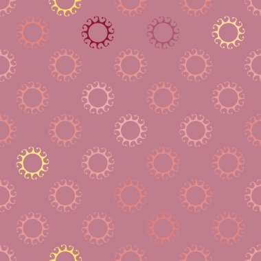 Polinezya dövme sembolleri ile sorunsuz arka plan