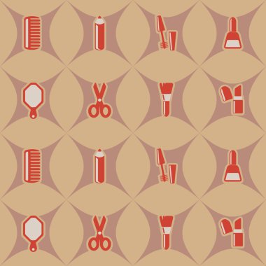 Kadın malzeme ile sorunsuz arka plan