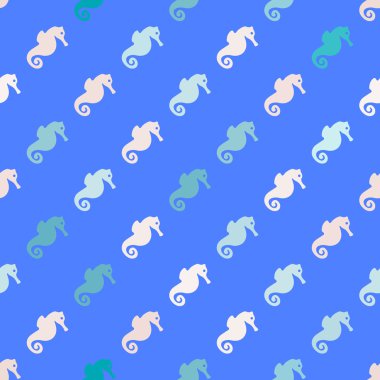 Deniz eğlence sembolleri ile sorunsuz arka plan