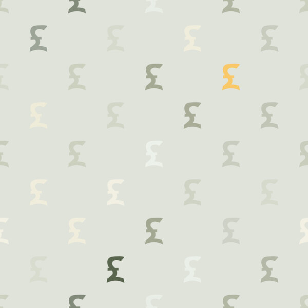 Бесшовный фон с валютными символами

