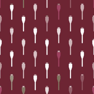 Sorunsuz geçmiş ile farklı güç kablosunu takın