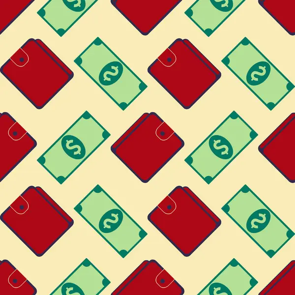 Finansal simgeler ile sorunsuz arka plan