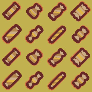 Şeker ile sorunsuz arka plan