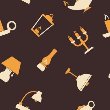 Farklı lambaları sorunsuz arka plan