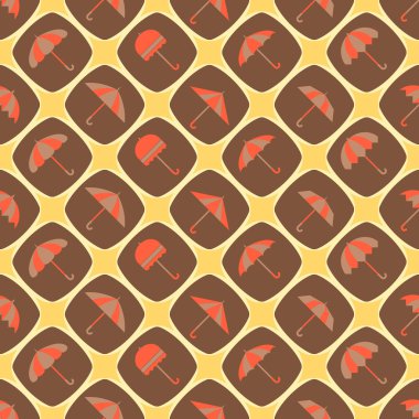 şemsiye ile sorunsuz arka plan