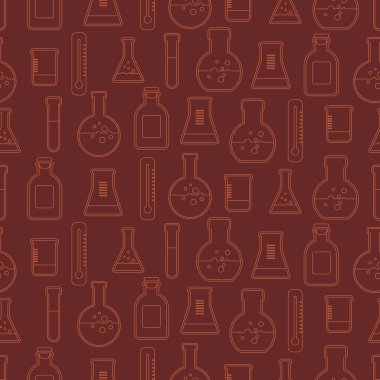 Kimyasal ekipmanlar ile sorunsuz arka plan