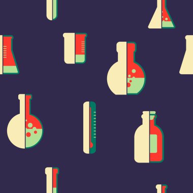 Kimyasal ekipmanlar ile sorunsuz arka plan