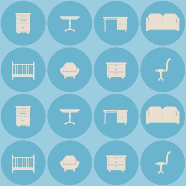 Mobilya ile sorunsuz arka plan