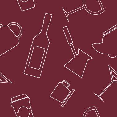 Yemekleri ile sorunsuz arka plan