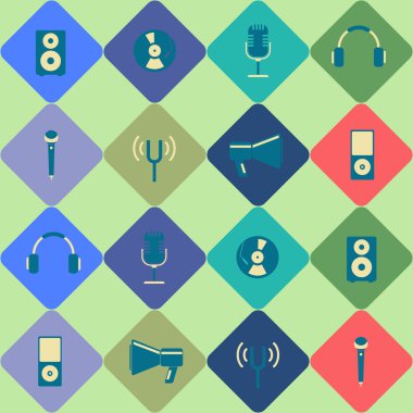 Müzik ve ses donanımları ile sorunsuz arka plan