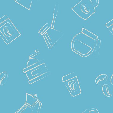 Kahve ile sorunsuz arka plan