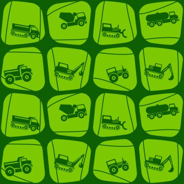 Araba ile sorunsuz arka plan