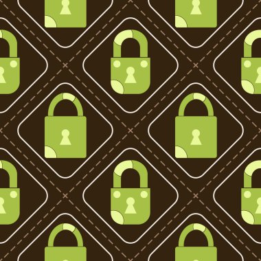 Kilit ile sorunsuz arka plan