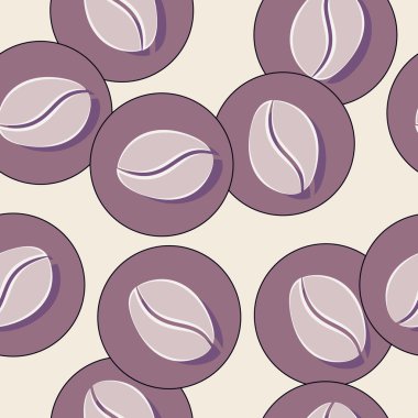 Kahve çekirdekleri ile sorunsuz arka plan