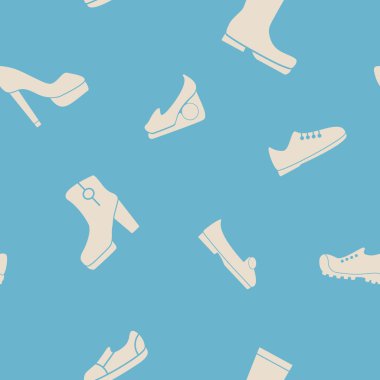 Ayakkabı ile sorunsuz arka plan