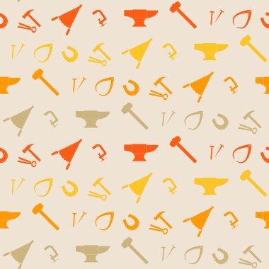 Demirci araçları ile sorunsuz arka plan