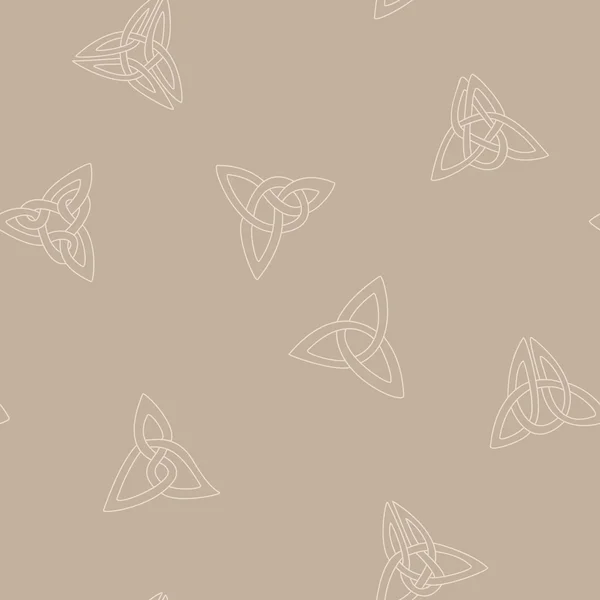 ケルトの幾何学的な飾りとシームレスな背景 — ストックベクタ