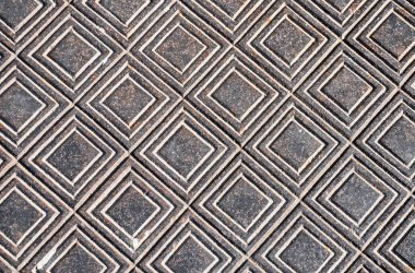 tasarımınız için geometrik süsleme ile Metalik arka plan