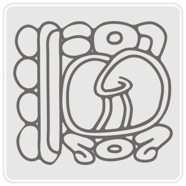 Glifler Maya Night Lord simgesiyle