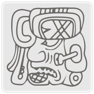 Glifler Maya Night Lord simgesiyle