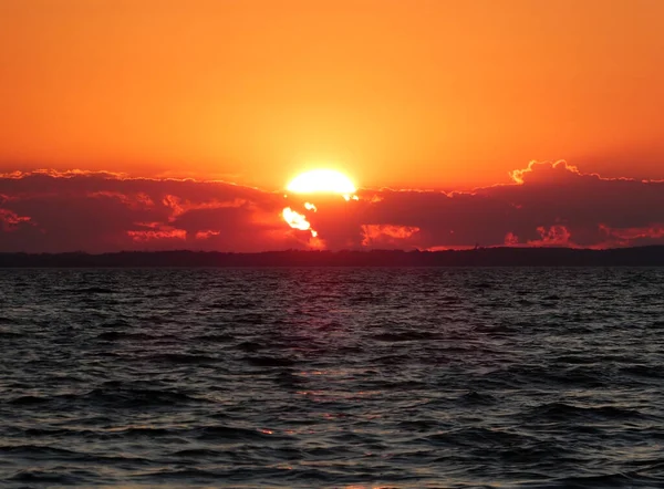 Sea Landscape Sunset — Stock Photo, Image