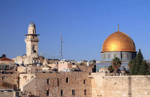 Vue Sur Mosquée Jérusalem Israël — Photo