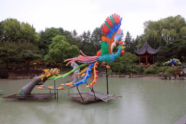 Montreal, Kanada 'da botanik bahçesi