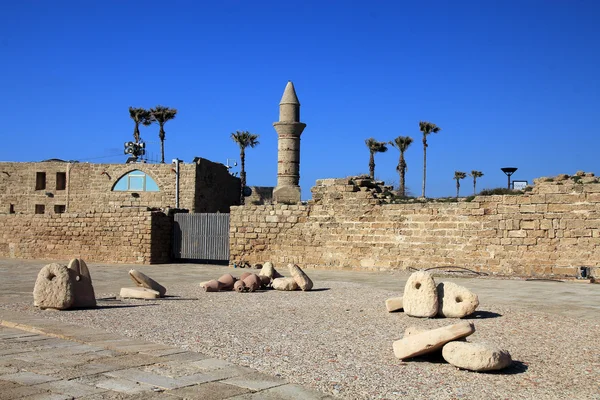 Rovina di Cesaria, Israele — Foto Stock