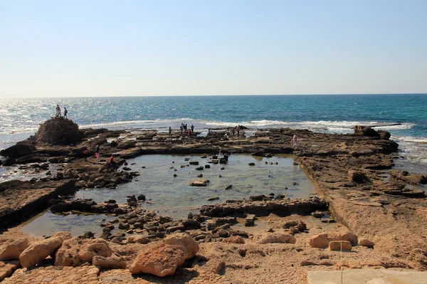 Rovina di Cesaria, Israele — Foto Stock