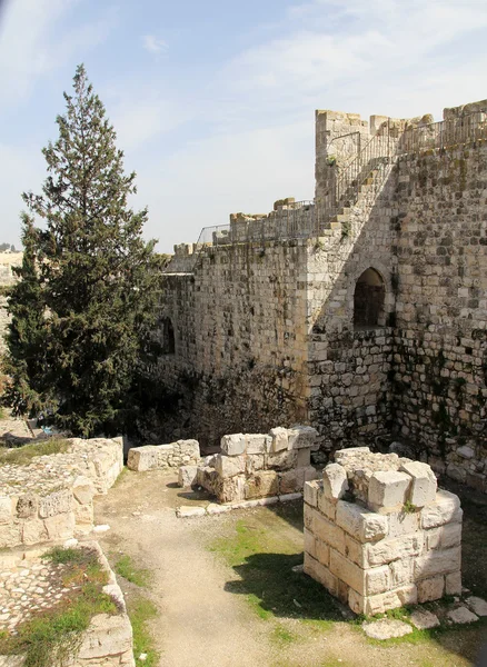 Murallas de Jerusalén — Foto de Stock