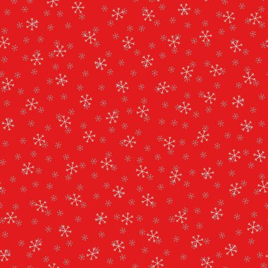 Hediye paketleri, komik tekstil kumaş baskısı, tasarım, dekor, gıda ambalajı, arka planlar. Yeni yıl. Raster kopyası. Kırmızı beyaz.