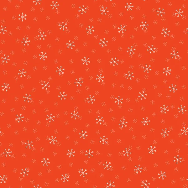 Płynne Boże Narodzenie Wzór Bazgroły Ręcznie Losowo Rysowane Płatki Śniegu — Zdjęcie stockowe
