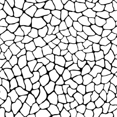 Terrazzo modern modaya uygun renksiz desenler. Düzensiz şekilleri olan soyut yaratıcı arkaplan. Ambalaj kağıdı, tekstil, baskı, duvar kağıdı, terrazzo döşemesi için ideal. Beyaz siyah.