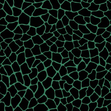 Terrazzo modern modaya uygun renksiz desenler. Düzensiz şekilleri olan soyut yaratıcı arkaplan. Ambalaj kağıdı, tekstil, baskı, duvar kağıdı, terrazzo döşemesi için ideal. Siyah yeşil.