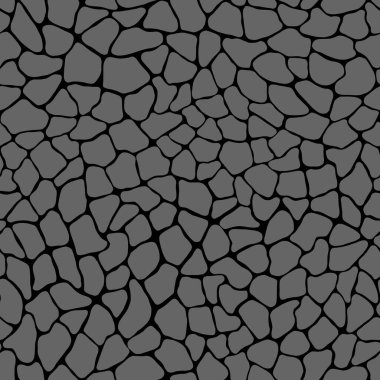 Terrazzo modern modaya uygun renksiz desenler. Düzensiz şekilleri olan soyut yaratıcı arkaplan. Ambalaj kağıdı, tekstil, baskı, duvar kağıdı, terrazzo döşemesi için ideal. Gri siyah.