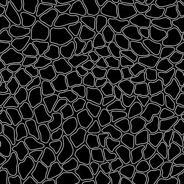 Terrazzo modern modaya uygun renksiz desenler. Düzensiz şekilleri olan soyut yaratıcı arkaplan. Ambalaj kağıdı, tekstil, baskı, duvar kağıdı, terrazzo döşemesi için ideal. Beyaz siyah.
